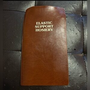 Vintage elastic support hosiery order form book for physicians
